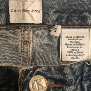 Calvin Klein Womens mom jeans